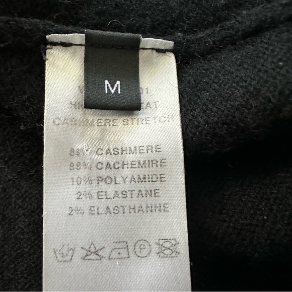 JOSEPH CASHMERE BLEND FITTED TURTLENECK SWEATER SIZE MED - Picture 10 of 10